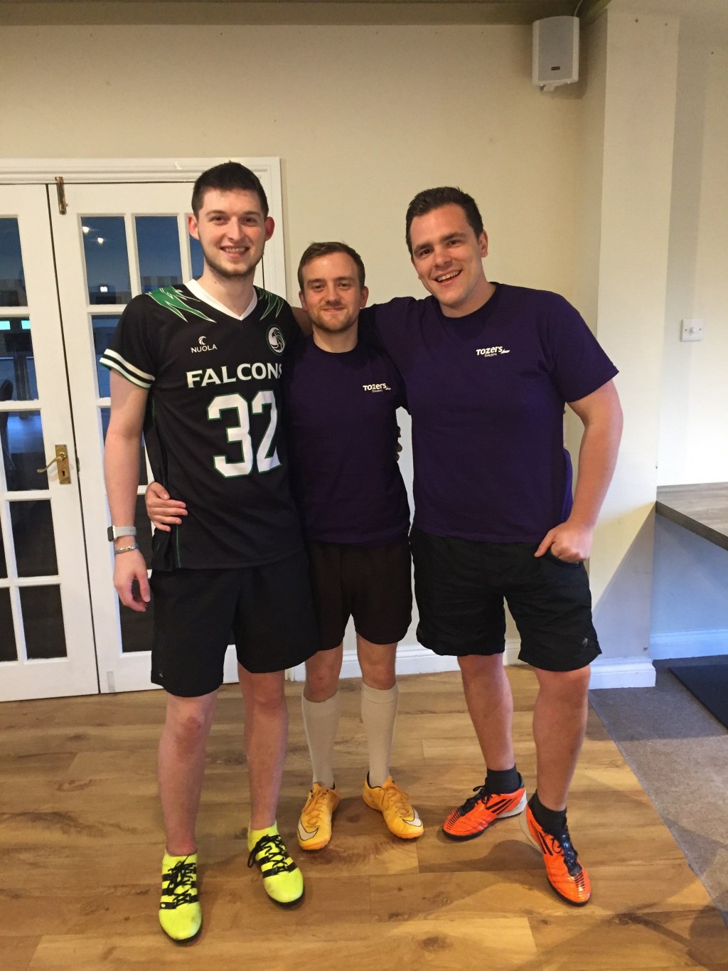 The winning team